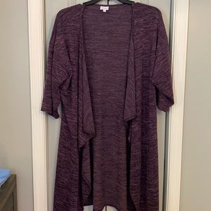 LuLaRoe Shirley Kimono- Large (fits 18-22)